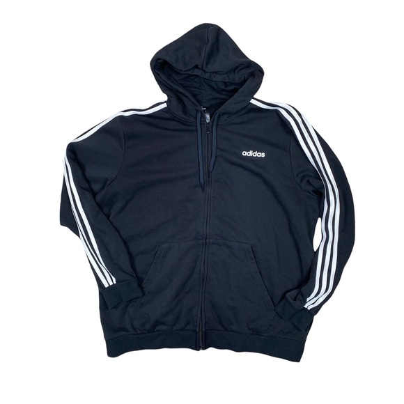 adidas Other - Adidas Zip up Hoodie Mens 2XL Black